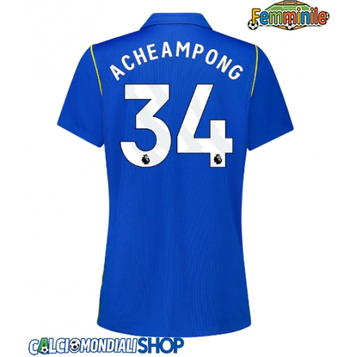 Maglie da calcio Chelsea Josh Acheampong #34 Prima Maglia Femminile 2026-27 Manica Corta